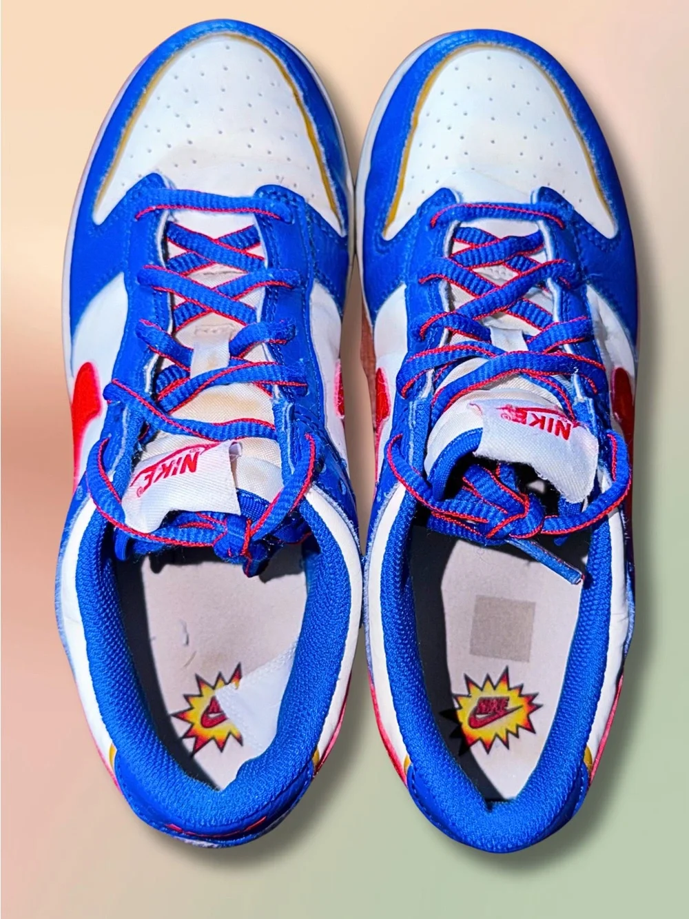 Nike Dunk Low GS 3Y “Unlock Your Space” Blue Red Gold FN0067